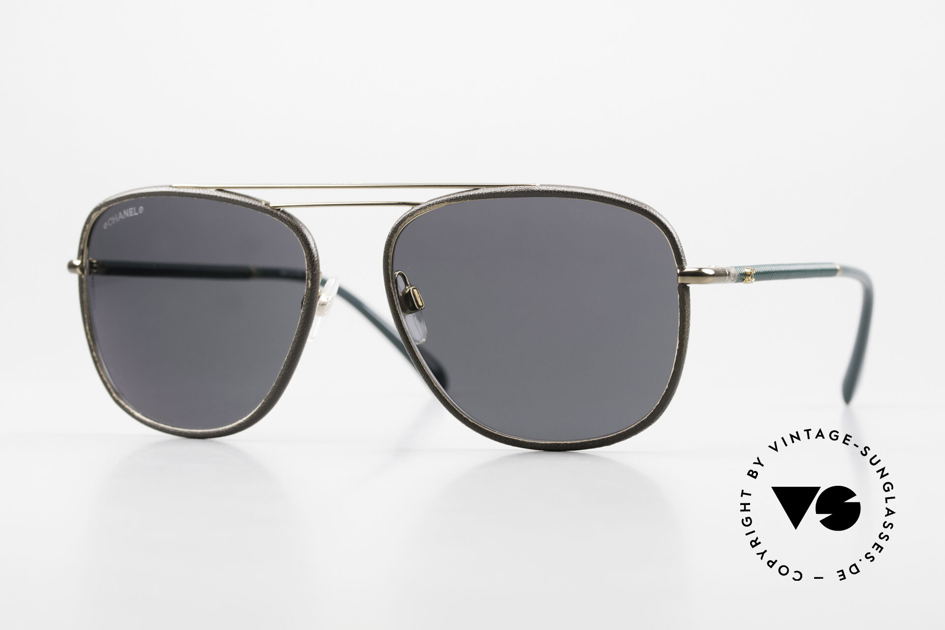 Chanel leather sunglasses best sale