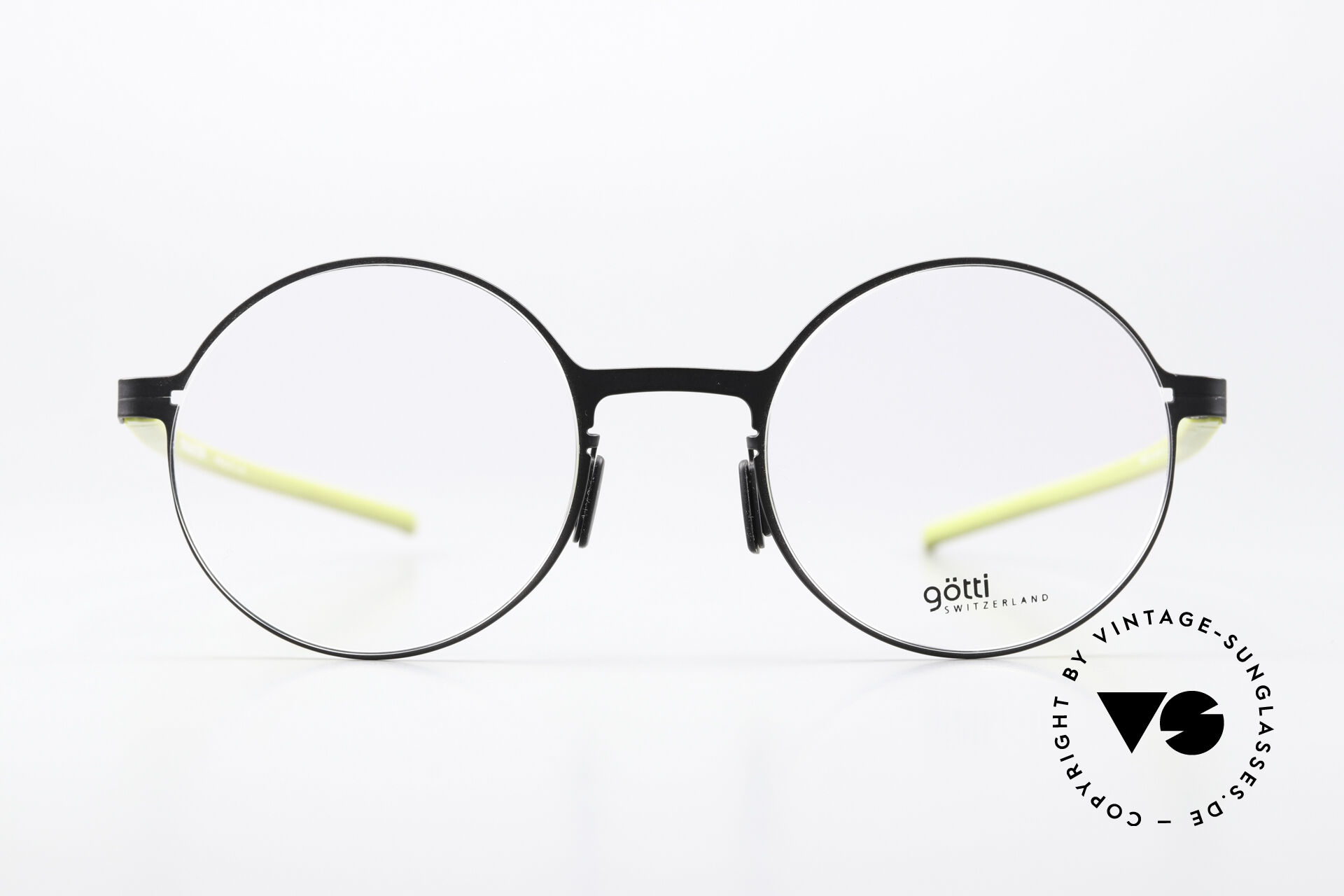 Retro‑Brille Mit Runder Metallfassung – 35mm Vollrand In Bronze, Unisex Design Von Coyee