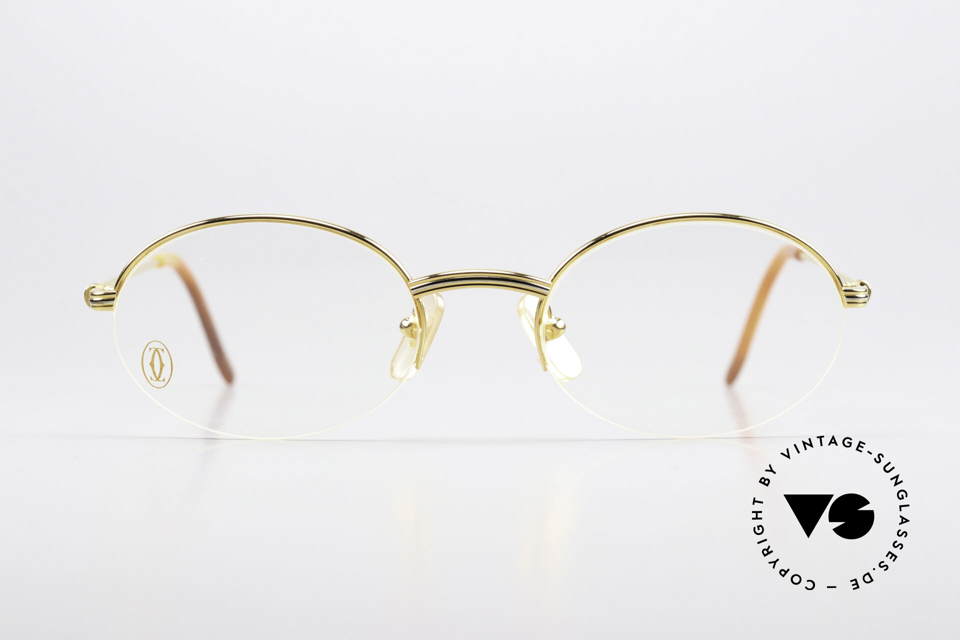 Cartier round frame glasses on sale