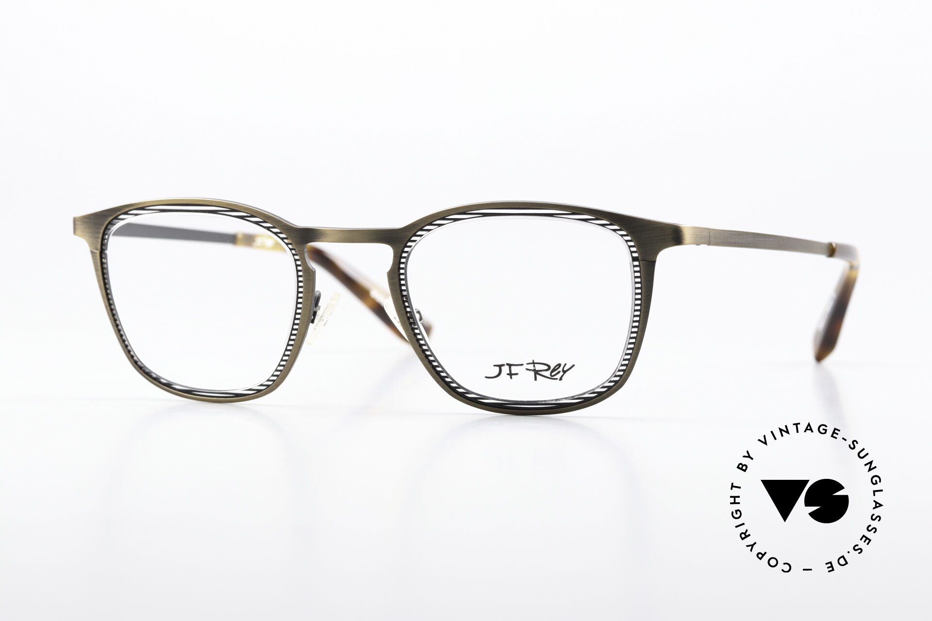 Lunettes De Soleil J.F. Rey JF1339 - Monture Acétate Noir - Taille 51□19 165 - Occasion Vintage
