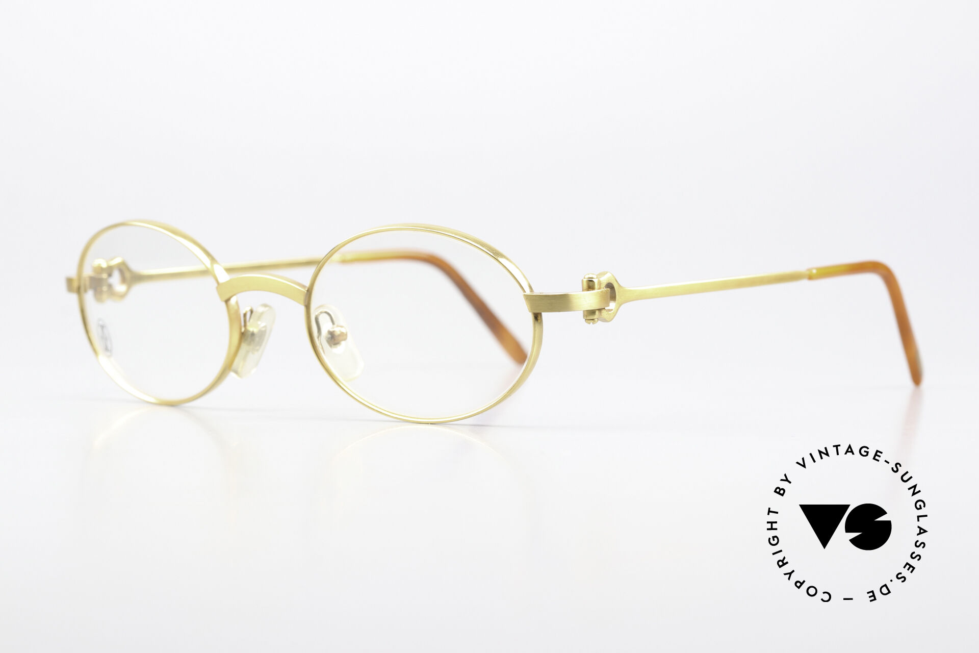 Brillen Cartier Spider M Vintage Brille 90er Oval