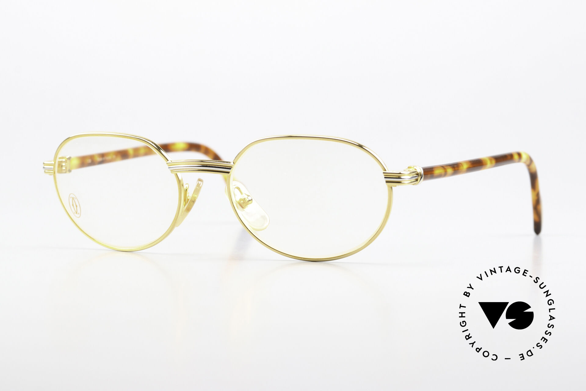 Brillen Cartier Lueur S 90er Luxusbrille Small Size