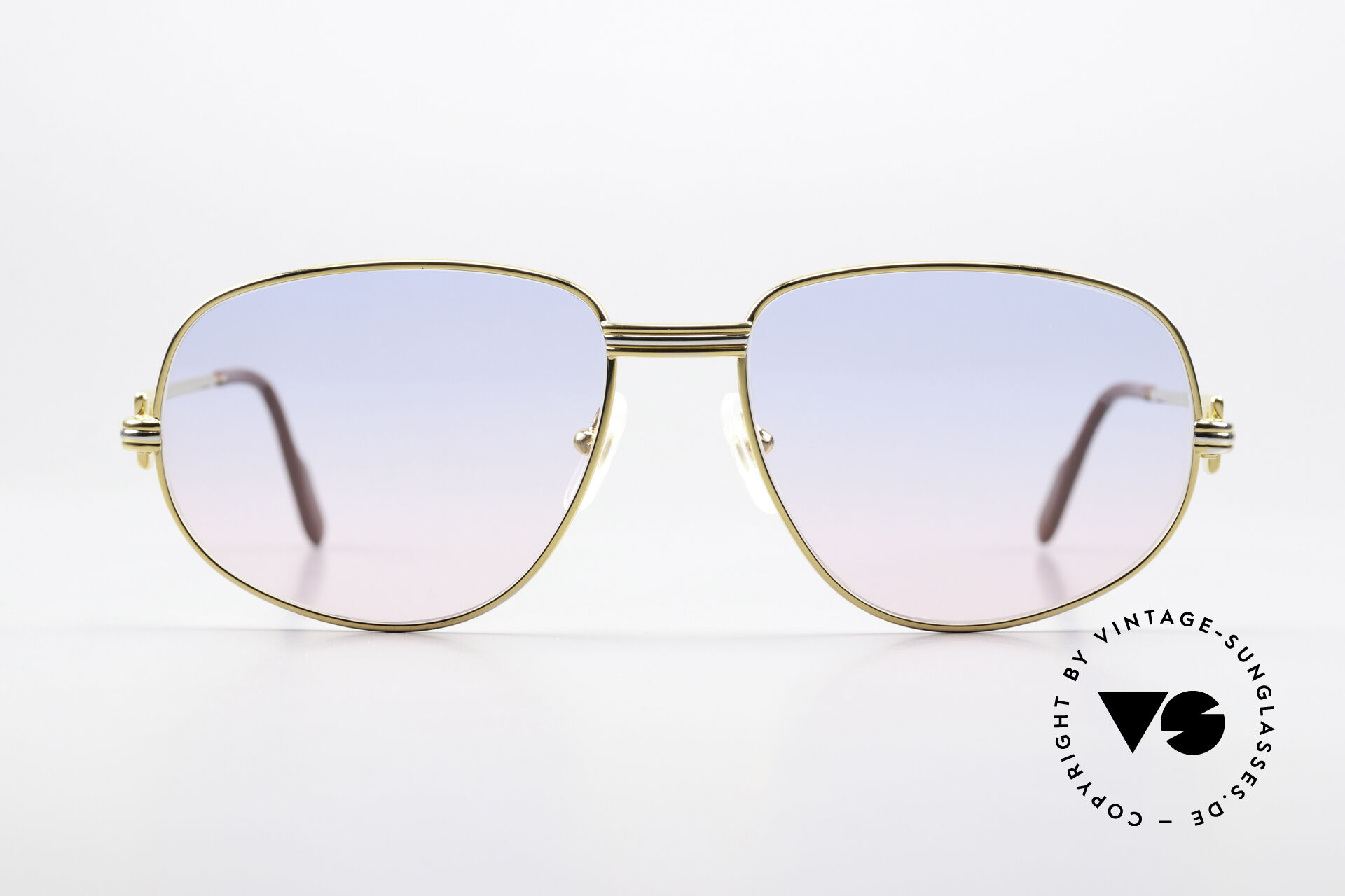 Cartier Romance LC M Glaser Von Baby Blau Zu Pink