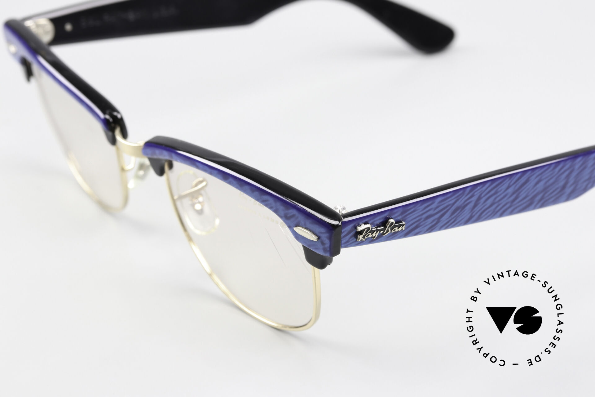 Brillen Ray Ban Clubmaster Hybrid Customized Einzelstuck