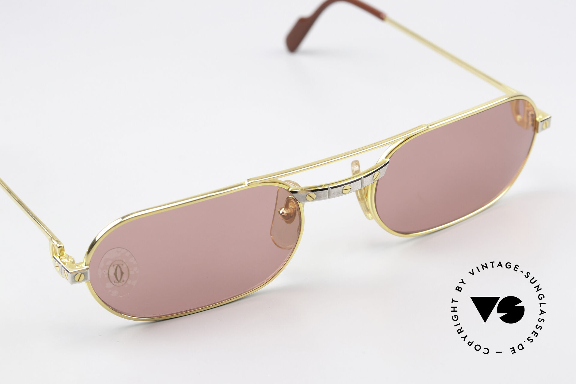 Sonnenbrillen Cartier MUST Santos M David Bowie 80er Brille