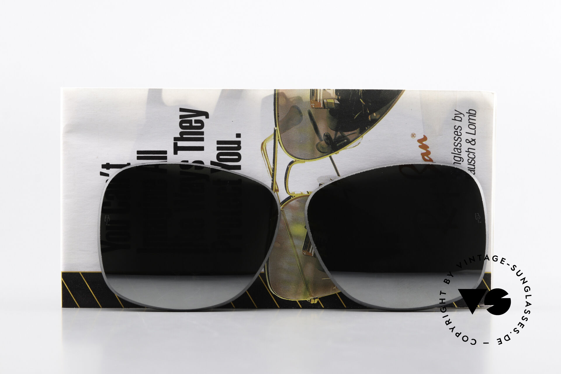 Sonnenbrillen Ray Ban Wayfarer I Lenses B&L USA Silber Verspiegelt