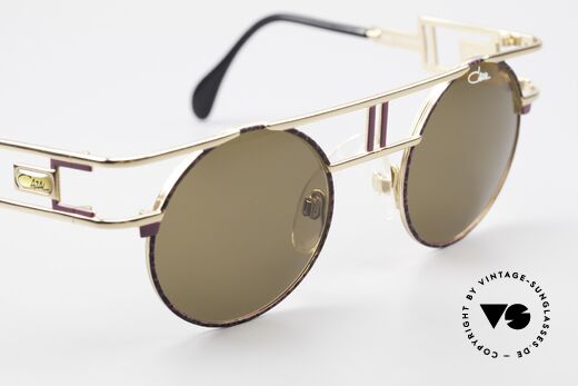 Cazal 958 90er Eurythmics Sonnenbrille, braune Cazal Sonnengläser für 100% UV Protection, Passend für Herren und Damen