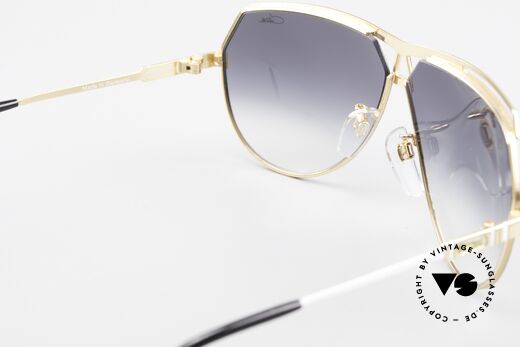 Cazal 954 Designer Vintage Sonnenbrille, eine XXL vintage Sonnenbrille, da 145mm Rahmenbreite, Passend für Herren und Damen
