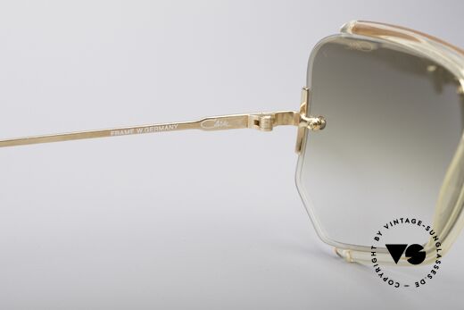Cazal 850 Old School 80er Sonnenbrille, KEINE Retrobrille; ein 80er West Germany Original!, Passend für Herren