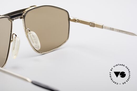 Zeiss 9925 80er Gentleman Sonnenbrille, ungetragenes, altes ORIGINAL inkl. orig. ZEISS Etui, Passend für Herren