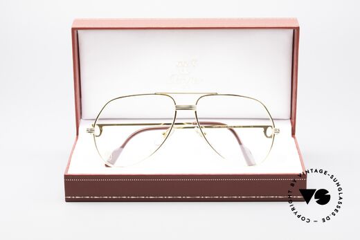 Cartier Vendome LC - M Luxus Aviator Brille 22kt, KEINE Retrobrille, sondern ein altes vintage ORIGINAL, Passend für Herren Cartier Vendome LC - M Luxus Aviator Brille 22kt, KEINE Retrobrille, sondern ein altes vintage ORIGINAL, Passend für Herren