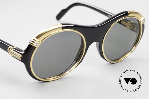 Cartier Diabolo Luxus Promi Sonnenbrille 1991, LADY GAGA trug/trägt die CARTIER Diabolo sehr häufig, Passend für Herren und Damen
