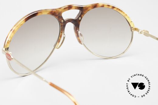 Bugatti 64900 Schildpatt Optik 80er Brille, KEIN Retro; sondern ein ca. 35 Jahre altes ORIGINAL, Passend für Herren