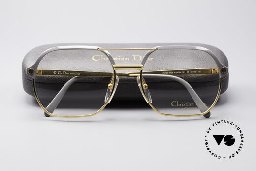 Christian Dior 2381 Vergoldete Luxusbrille 80er, heute werden Designerbrillen für <5,-€ gefertigt, Passend für Herren