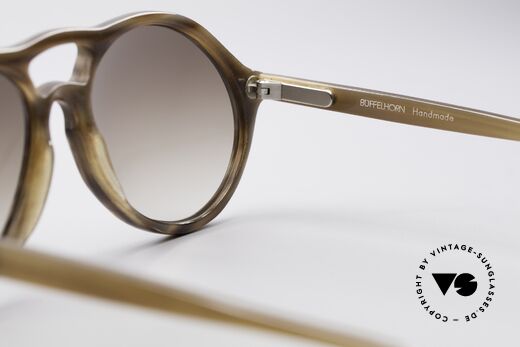 Bugatti 64852 Echt Büffelhorn Brille Vintage, wahres UNIKAT: heutzutage kaum noch zu bekommen !!!, Passend für Herren