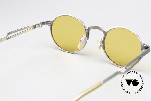 Jean Paul Gaultier 55-7107 90er Fassung Smoke Gold, KEINE RETRObrille, ein kostbares ORIGINAL von 1997, Passend für Herren und Damen