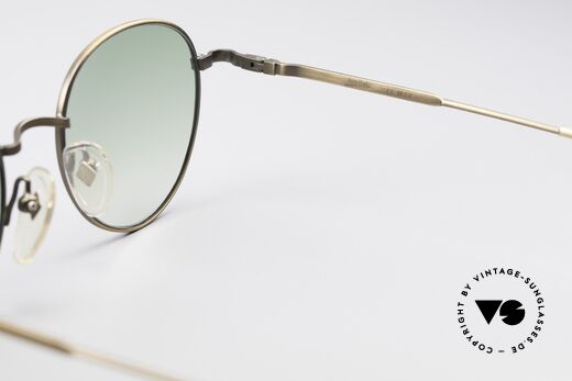 Jean Paul Gaultier 55-1174 Runde Vintage Sonnenbrille, ungetragen (wie alle unsere vintage GAULTIER Brillen), Passend für Herren und Damen