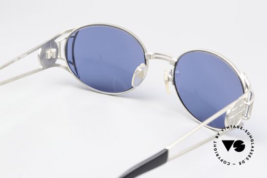Jean Paul Gaultier 58-6102 Steampunk Sonnenbrille 90er, KEINE RETROBRILLE; ein 30 Jahre altes ORIGINAL, Passend für Herren und Damen