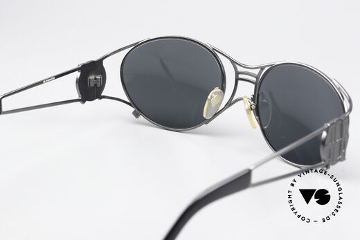 Jean Paul Gaultier 58-6101 Steampunk 90er Sonnenbrille, KEINE Retrobrille, ein 25 Jahre altes Designerstück!, Passend für Herren und Damen