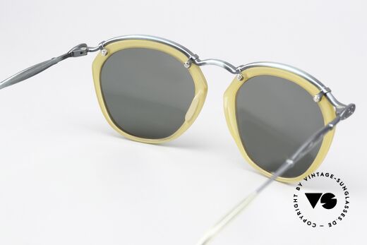 Jean Paul Gaultier 56-1273 Panto Style Sonnenbrille 90er, KEINE Retro-Mode; ein ca. 30 Jahre altes Original!, Passend für Herren und Damen