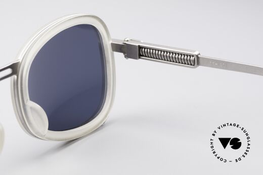 Jean Paul Gaultier 56-1271 90er Steampunk Sonnenbrille, KEINE Retrobrille; ein kostbares Original von 1995/96, Passend für Herren und Damen