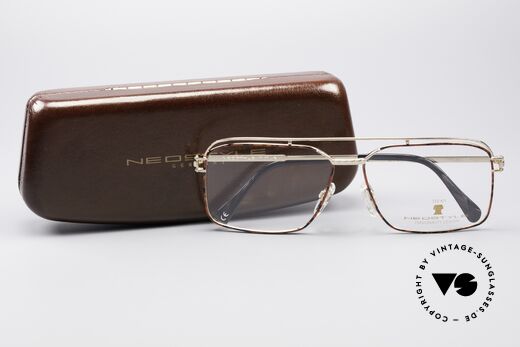 Neostyle Dynasty 424 - XL 80er Titan Herrenfassung, Fassung ist beliebig verglasbar (optisch / Sonne), Passend für Herren