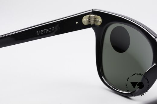 Ray Ban Meteor Alte 80er USA Sonnenbrille, die Fassung kann auch optisch verglast werden, Passend für Herren und Damen