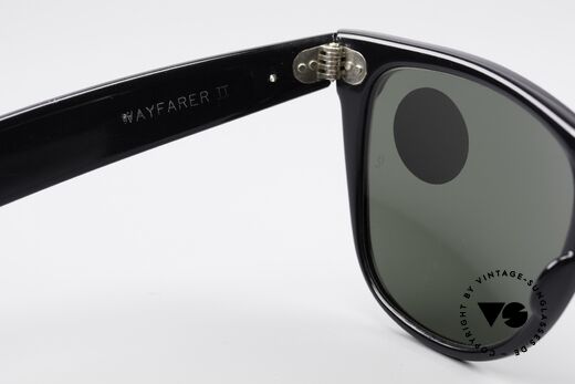 Ray Ban Wayfarer II Der Sonnenbrillen Klassiker, W0496 Fashion Weissperl = Katalog-Bezeichnung, Passend für Herren und Damen