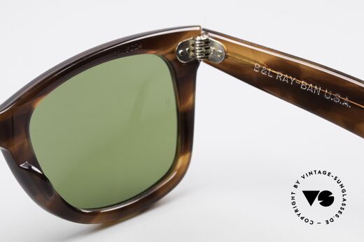 Ray Ban Wayfarer I 40 Years Rare Limited Special Edition, ungetragen NOS (wie alle unsere alten USA-Wayfarer), Passend für Herren und Damen