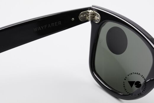 Ray Ban Wayfarer I 40 Jahre Alte USA Ray-Ban, orig. Name: W1087 Wayfarer Mosaik Pink/Schwarz, Passend für Herren und Damen