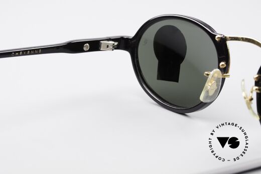Ray Ban Cheyenne Style III B&L USA Sonnenbrille Oval, 90er Fassung wäre auch für optische Gläser geeignet, Passend für Herren und Damen