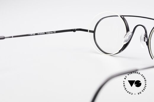 Theo Belgium Wafafa Randlose Vollrand Brille, KEINE RETRObrille; ein ca. 30 Jahre altes ORIGINAL, Passend für Herren und Damen