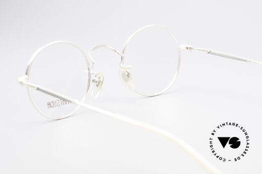 Matsuda 2872 Runde 90er Designer Brille, KEINE RETROmode, sondern ein 25 Jahre altes ORIGINAL, Passend für Herren und Damen
