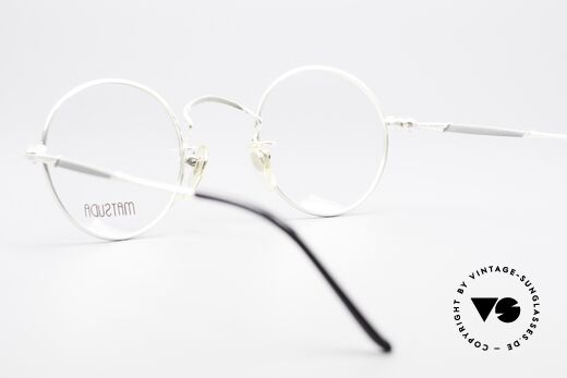 Matsuda 2872 90er Designer Brille Rund, KEINE RETROmode, sondern ein 25 Jahre altes ORIGINAL, Passend für Herren und Damen