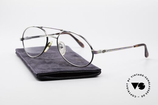 Bugatti 14841 Titanium 80er Vintage Brille, ungetragen (wie alle unsere 1980er vintage Brillen), Passend für Herren