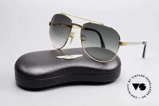 Dunhill 6029 Vergoldete Luxus Sonnenbrille, KEIN retro, ein kostbares 35 Jahre altes Original, Passend für Herren