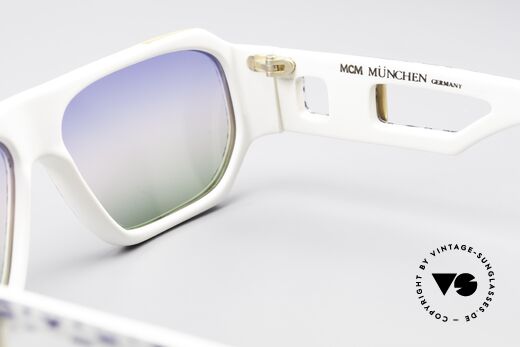 MCM München A2 80er Designer Sonnenbrille, KEIN RETRO, ein 80er Original mit Lacoste Etui, Passend für Herren und Damen