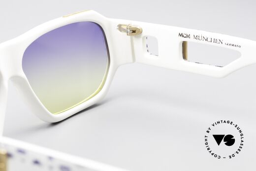MCM München A2 Designer Sonnenbrille 80er, KEIN RETRO, ein 80er Original mit Lacoste Etui, Passend für Herren und Damen