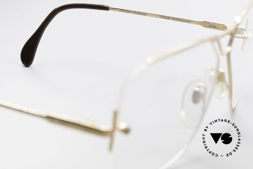 Cazal 722 Alte Designerbrille Von 1984, KEINE Retrobrille; eine 'West Germany' Fassung!, Passend für Herren