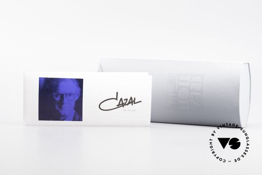 Cazal 167 West Germany Cazal Rahmen, Sonnengläser in grau-Verlauf mit 100% UV Schutz, Passend für Damen