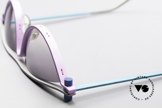 ProDesign No6 Vintage Sonnenbrille 1995, Größe: extra large, Passend für Damen