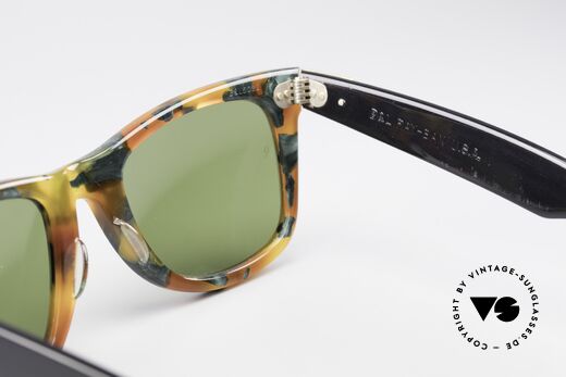 Ray Ban Wayfarer I Limited Deluxe Edition USA, KEIN Retronachbau, sondern ein echtes USA-Original, Passend für Herren und Damen