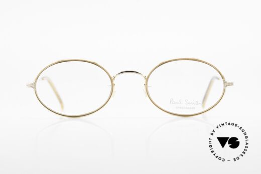 Paul Smith PSR108 Ovale Vintage Brille Mit Clip, Größe: small, Passend für Herren und Damen