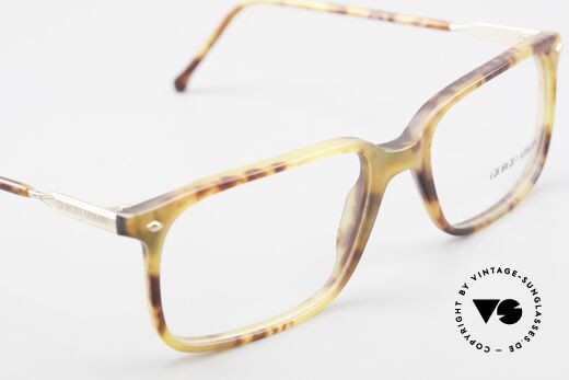 Giorgio Armani 332 Eckige Vintage Fassung 80er, KEINE Retromode, sondern ein altes 80er ORIGINAL!, Passend für Herren