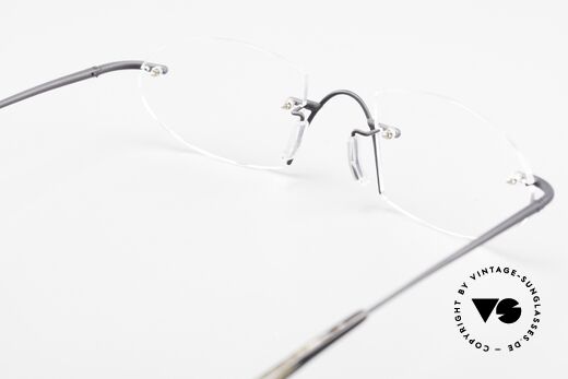 Bugatti 357 Odotype Randlose Designerbrille Rar, gleitsichtfähig, Glasgröße ist auch veränderbar, Passend für Herren
