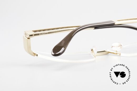 Bugatti 524 Carbon Titanium Gold Brille, Größe: large, Passend für Herren