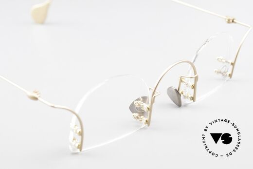 Paul Chiol 03 Randlose Vintage Kunstbrille, Glasform- & Glasgröße kann Ihr Optiker ggf. ändern, Passend für Herren und Damen