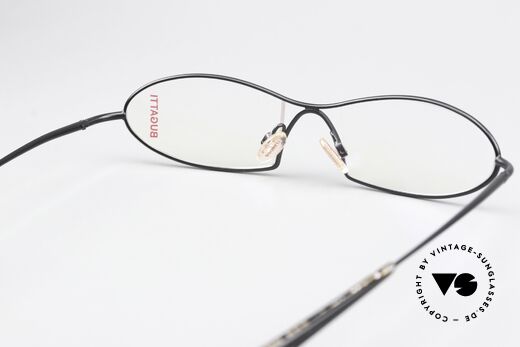 Bugatti 343 Odotype Vintage Designer Brille Herren, Modell als Brille oder Sonnenbrille verglasbar, Passend für Herren