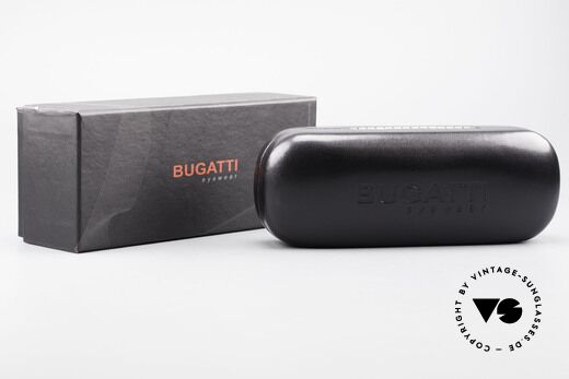 Bugatti 530 Walnuss Titanbrille 22kt Gold, Größe: medium, Passend für Herren