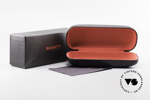 Bugatti 456 Nylor Titan Brille Ruthenium, Größe: large, Passend für Herren